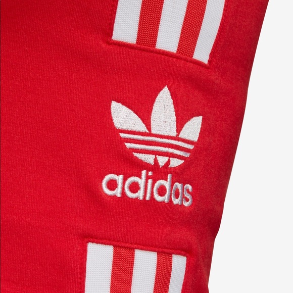 RED ADIDAS BANDEAU TUBE TOP, Size XS - Picture 11 of 14